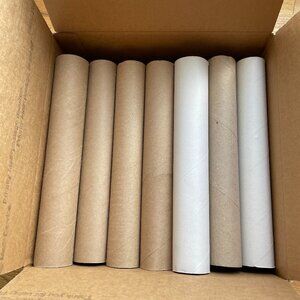 20 Empty Paper Towel Tubes Cardboard Tubes Craft Art Project School Camp Kids